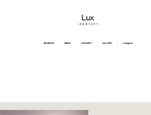 Tablet Screenshot of lux-apaiser.info